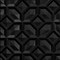 Ceilume Doric 2ft x 2ft Black Ceiling Tile V1-DORIC-22BKO - alternate 1